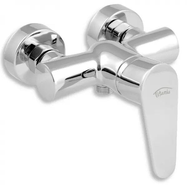 Sprchová baterie bez příslušenství 100mm Titania Fresh chrom Novaservis 96065/1,0