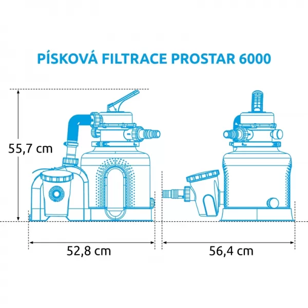 Písková filtrace ProStar 6000 Marimex 10604333