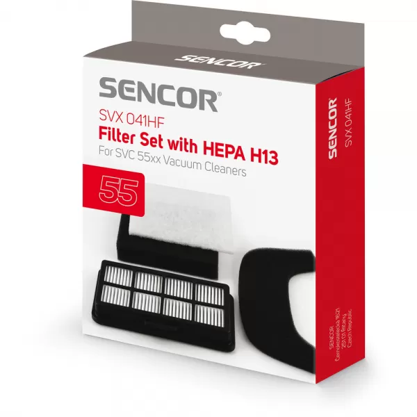 Sada filtrů pro SVC 55x SENCOR SVX 041HF
