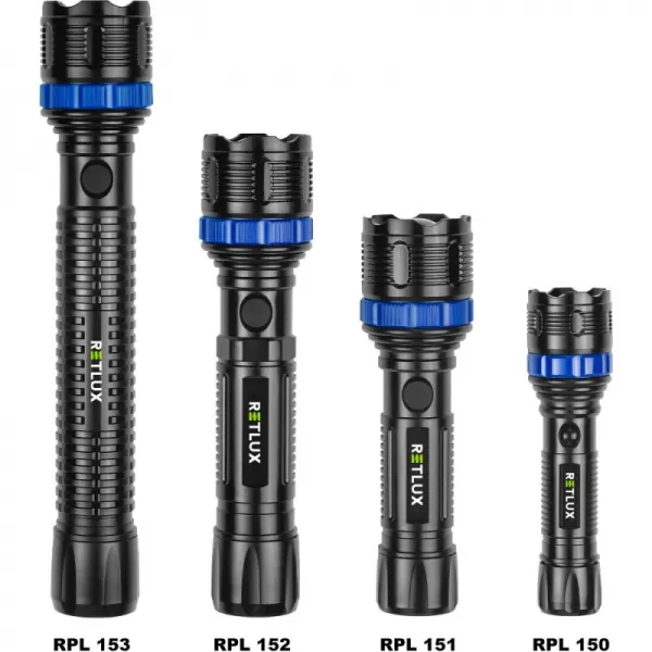 Svítilna 1W LED 3xAAA RETLUX RPL 150