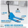 Paletový vozík GHW 2500-80 PU Güde 24326