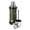 Termoláhev G21 na pití, 1000 ml, ocelově khaki zelená s rukojetí