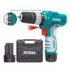 Aku vrtací šroubovák s příklepem 12V/2x1,5,0Ah Li-ion Total TIDLI1232