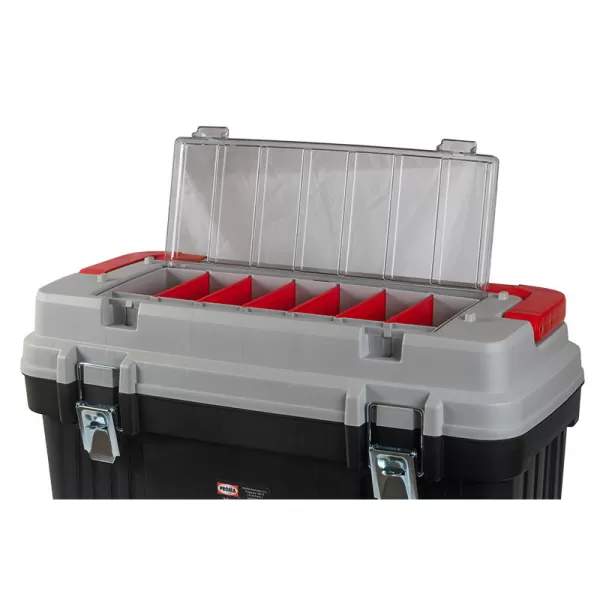 Kufr s hliníkovým držadlem a zámky PROMA KP-25O