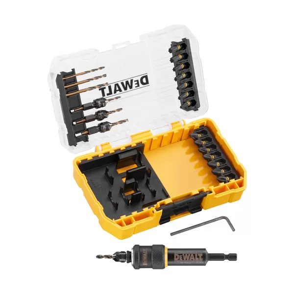 22ks sada záhlubníku Flip and Drive a vrtáků DeWALT DT70779T