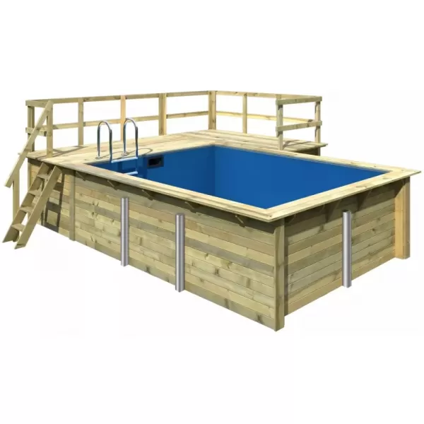 Obdélníkový bazén KARIBU model 2B (23641) 4,83 x 5,82 m LG3431