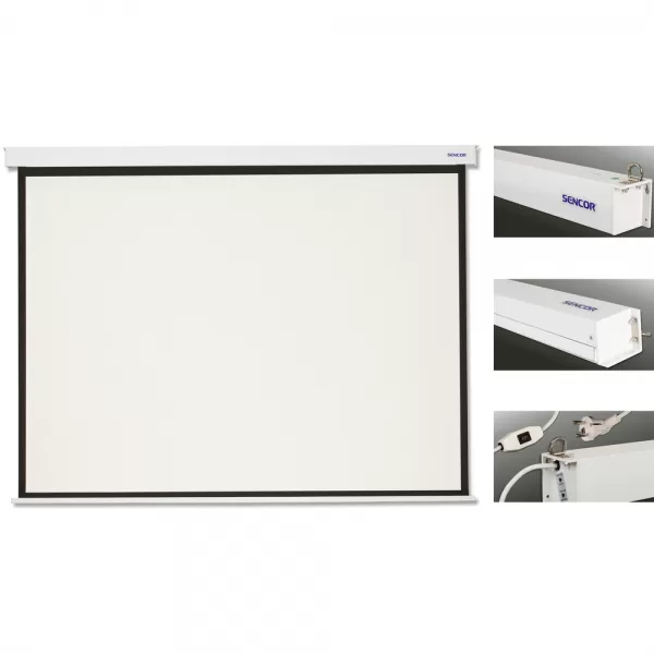 Elektrické projekční plátno SENCOR SES N240W