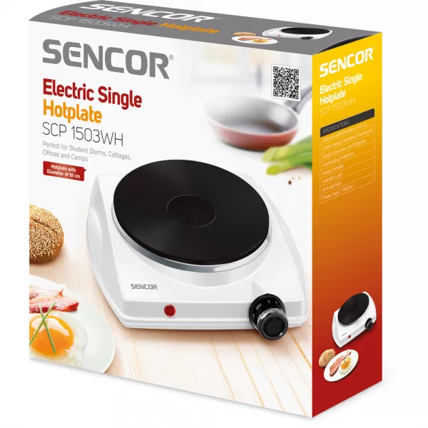 Vařič jednoplotýnkový SENCOR SCP 1503WH-EUE4