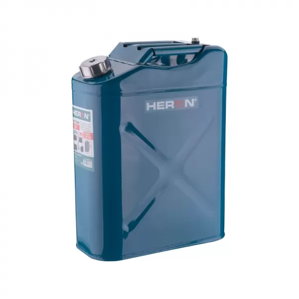 Kanystr ocelový na benzín, 20L FORTUM 8898143