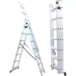 Trojdílný žebřík 3x7 FIELDMANN FZZ 4307 50007331