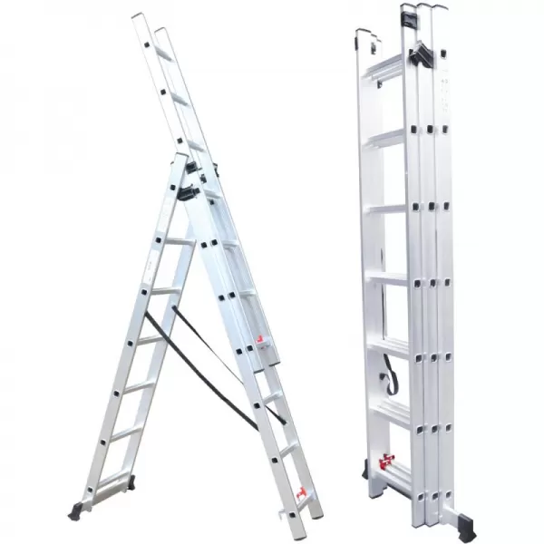 Trojdílný žebřík 3x7 FIELDMANN FZZ 4307 50007331