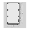 Carport KARIBU ECO 2B 62031 LG1900