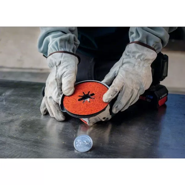 Fíbrové brusné kotouče EXPERT R782 Prisma Ceramic X-LOCK, 115 mm, 22,23 mm, P60, 5 kusů Bosch 2608621805