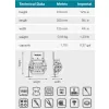 Brašna pro elektrikáře 250x125x310mm Makita E-05181