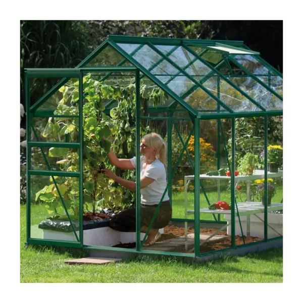 Skleník VITAVIA VENUS 6200 čiré sklo 3 mm zelený LG1033