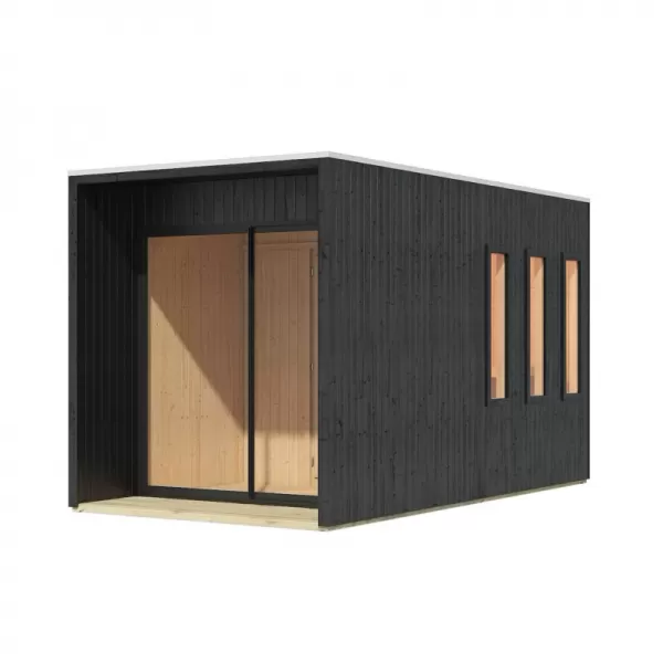 Finská sauna KARIBU MIRAMAR (92843) černá LG3779