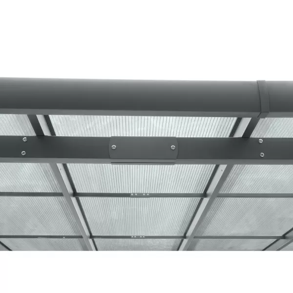 Hliníková pergola LANITPLAST ALU 53 antracit + bronz PC LG4121