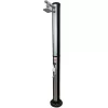 Skládací solární sprcha černo-stříbrná Hawaj Wonder Rain 35 l 70567