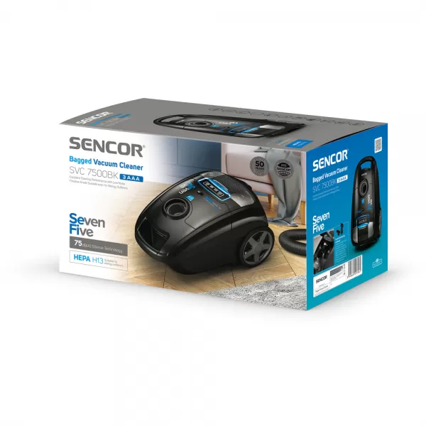 Vysavač SENCOR SVC 7500BK 3AAA