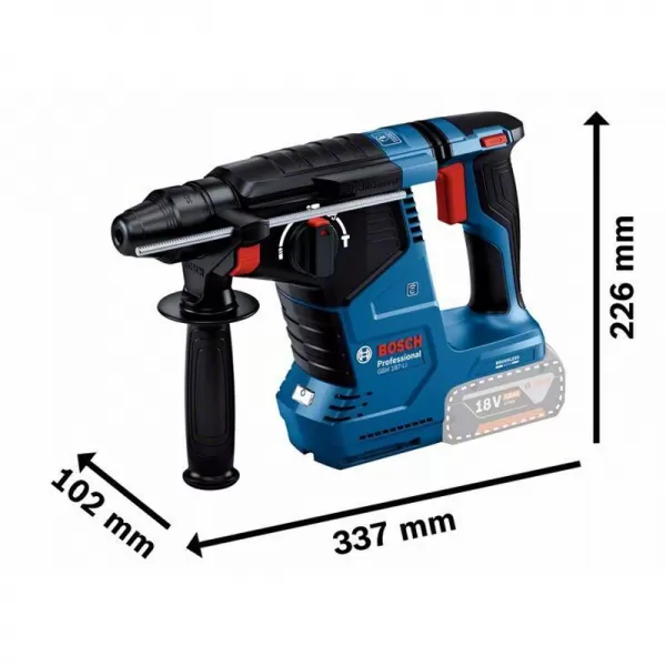 Aku vrtací kladivo SDS-Plus 18V bez aku Bosch GBH 187-LI 0611923120