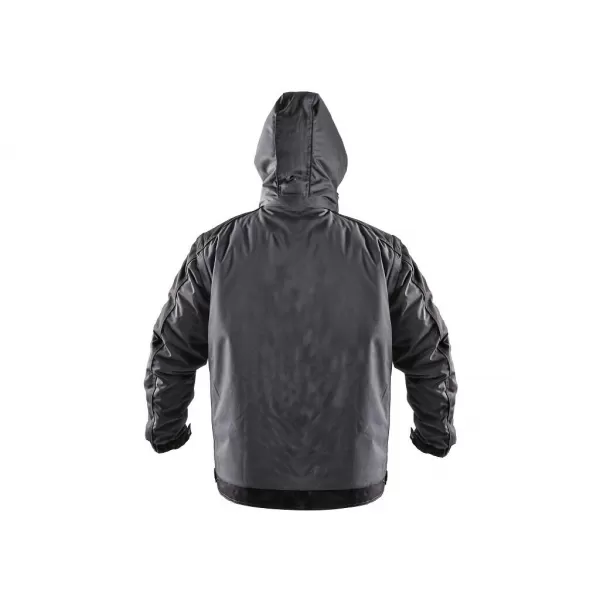 Bunda Canis CXS IRVINE, zimní, pánská, šedo-černá