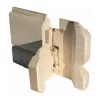 Dřevěný domek KARIBU BASTRUP 4 + přístavek 400 cm (77805) natur LG2881