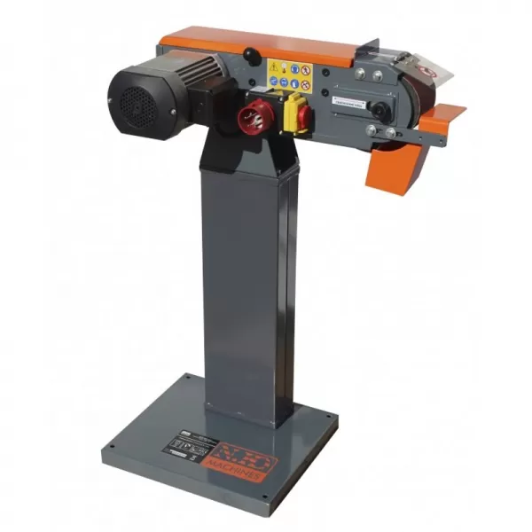 Stolní pásová bruska na kov N.KO Machines PÁSOVEC 100 + stojan, 230V 1100.230S