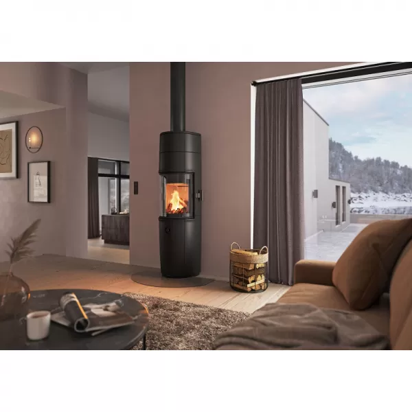 Krbová kamna černý lak nástavec High Top JOTUL F 176 Zensoric BP