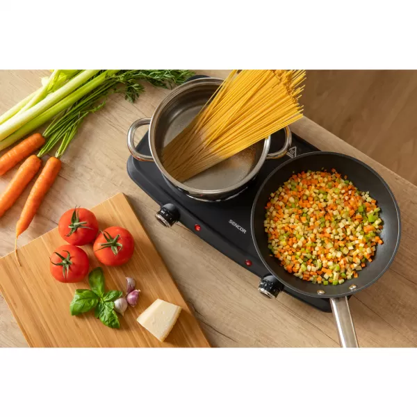 Vařič dvouplotýnkový SENCOR SCP 2254BK-EUE4