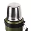 Termoláhev G21 na pití, 1000 ml, ocelově khaki zelená s rukojetí