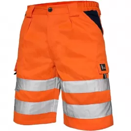 Kraťasy Canis CXS NORWICH, výstražné, pánské, oranžové