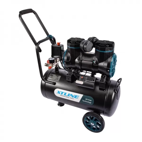 Kompresor bezolejový 1450 W, 24 l Xtline XT2024