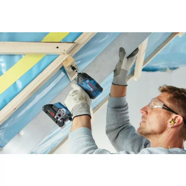 Aku rázový utahovák 18V 2x4,0Ah Bosch GDR 18V-200 06019J2107