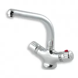 Dřezová baterie termostatická Aquamat chrom Novaservis 2613,0