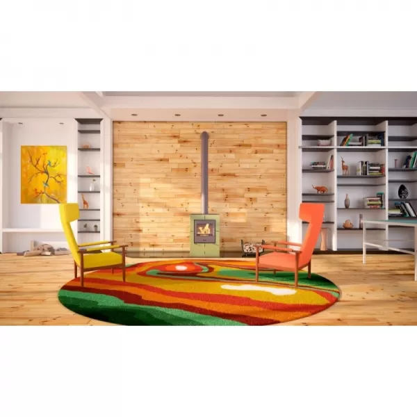 Krbová kamna FLAMINGO EVENES krémová Flamingo HSF02-043