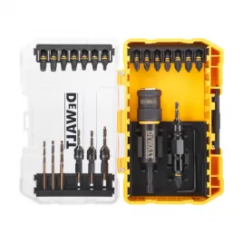 22ks sada  záhlubníku Flip and Drive a vrtáků DeWALT DT70779T