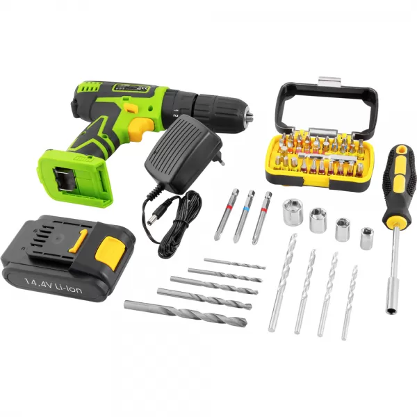 Aku vrtačka 14,4V 2Ah FIELDMANN FDV 10352-55AR