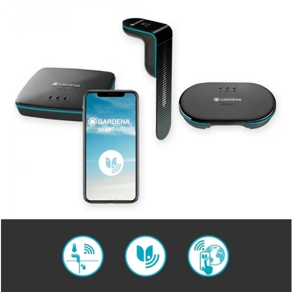 Smart řízení zavlažování + senzor - sada Gardena 19210-20