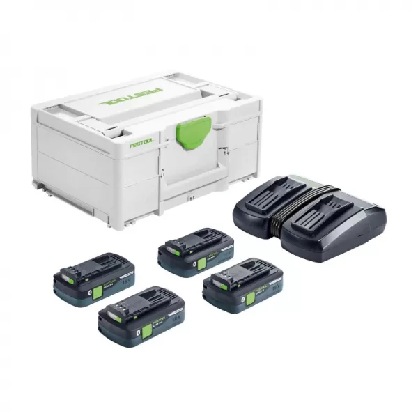 Napájecí sada FESTOOL 18V 4x4,0/TCL 6 DUO 577104