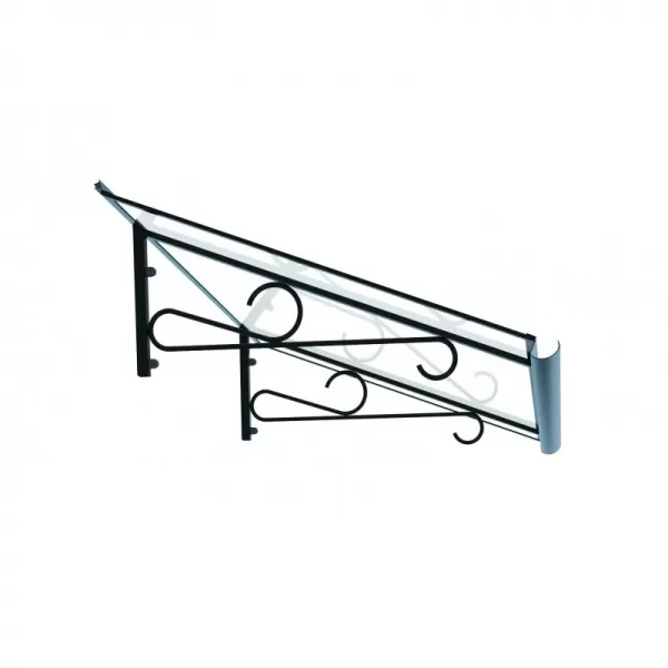 Stříška nad dveře LANITPLAST FOSTER 140/79 antracit LG2792