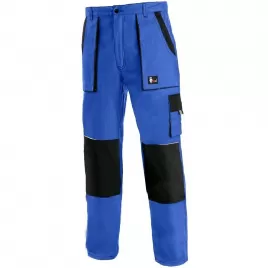 Kalhoty Canis do pasu CXS LUXY JOSEF, prodloužené, pánské, modro-černé