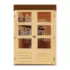 Dřevěný domek KARIBU KERKO 4 (82928) natur LG2964