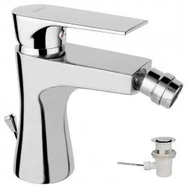 Stojánková bidetová baterie ALGEO SQUARE chrom Novaservis 82011,0