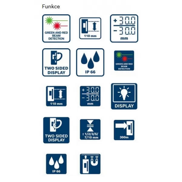 Přijímač laserového paprsku Bosch LR 45 0601069L00