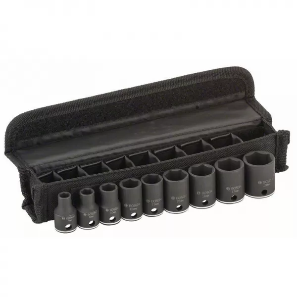 9dílná sada nástavců 7–19 mm Bosch 2608551098
