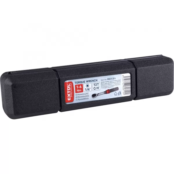 Klíč momentový, 1/4" EXTOL PREMIUM 8825304