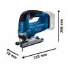 Aku kmitací pila 18V 2x4,0Ah Bosch GST 185-LI 06015B3024