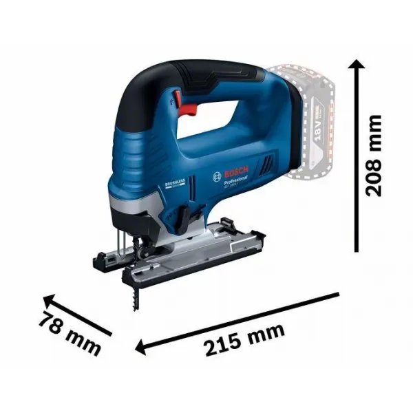 Aku kmitací pila 18V 2x4,0Ah Bosch GST 185-LI 06015B3024