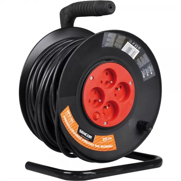 Prodlužovací kabel 25m/4 3×1,5mm buben SENCOR SPC 50 35033613