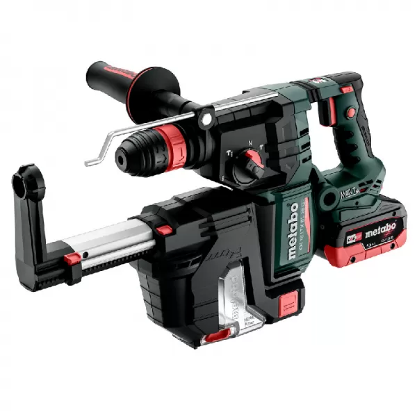Aku kombinované kladivo 18V/2x5,5Ah KH 18 LTX BL 28 Q Set, mB Metabo 601715930